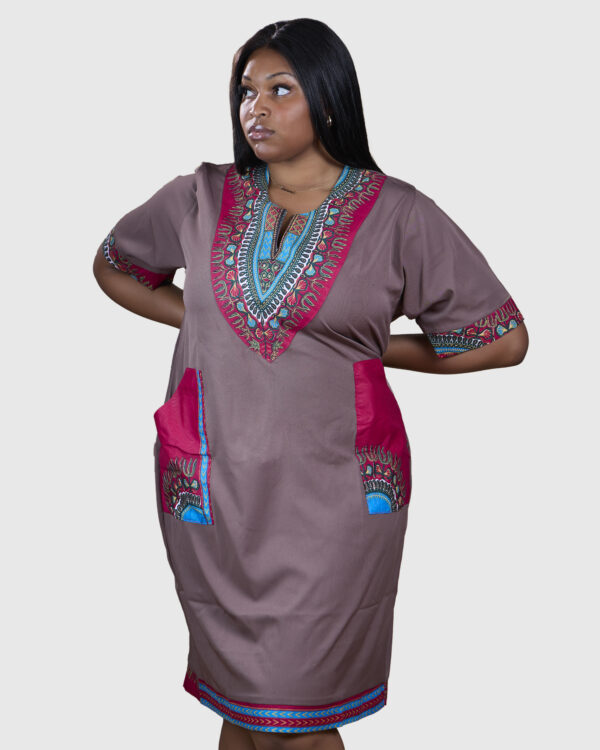 Genesis Ankara Print Dress - Image 4