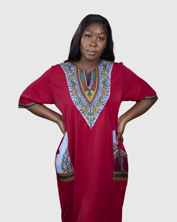 Genesis Ankara Print Dress - Image 8