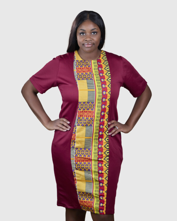 Journey Ankara Print Dress