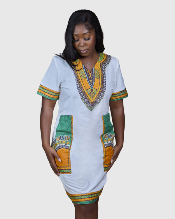 Genesis Ankara Print Dress - Image 11