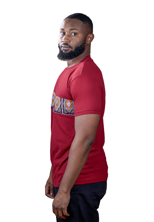 Peace Be Still T-shirt (Red) - Image 3