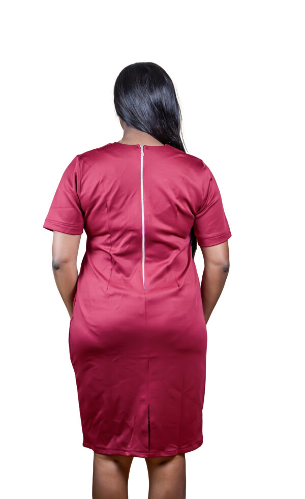 Judah Dress (Red) - Image 2
